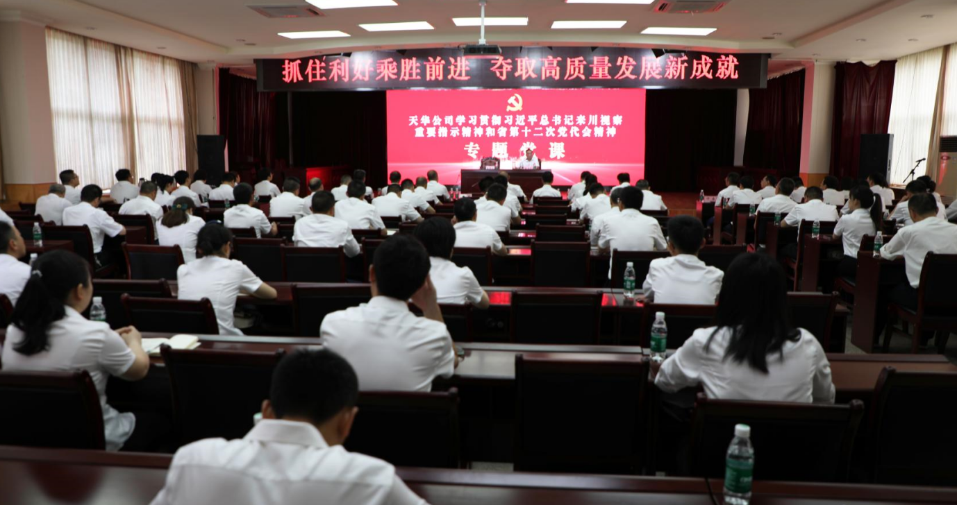 公司黨委書記、董事長(zhǎng)陸相東講專題黨課